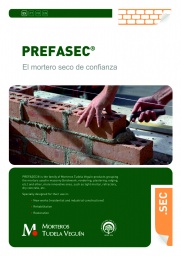 PREFASEC. Morteros secos